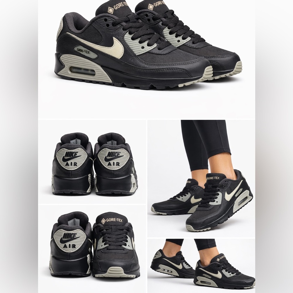 Nike Air Max 90 Gore‑Tex Sneakers Weatherproof/ Size 5 W Excellent Condition - Picture 3 of 3
